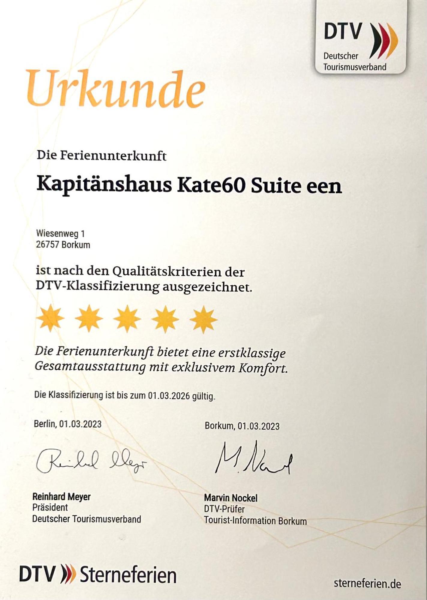 Kapitaenshaus Kate60 Villa Borkum Ngoại thất bức ảnh